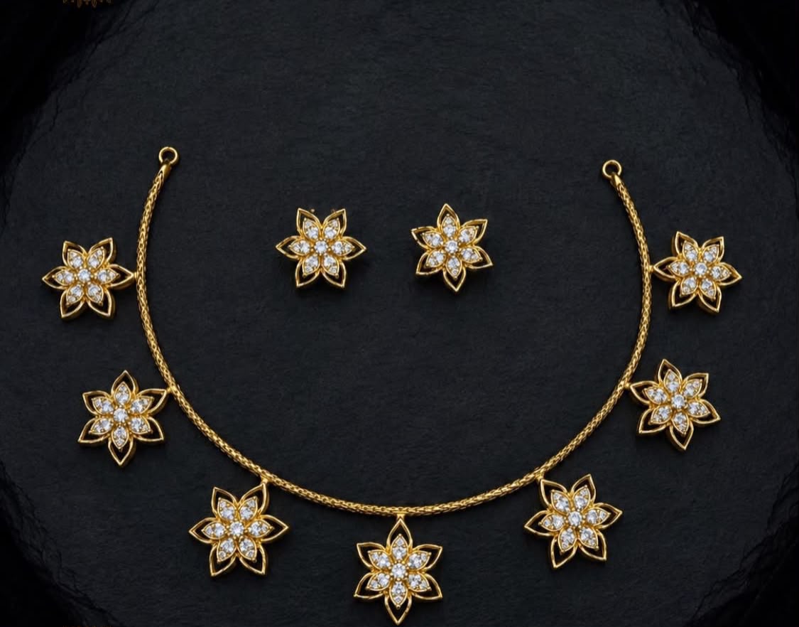7 Flower Necklace